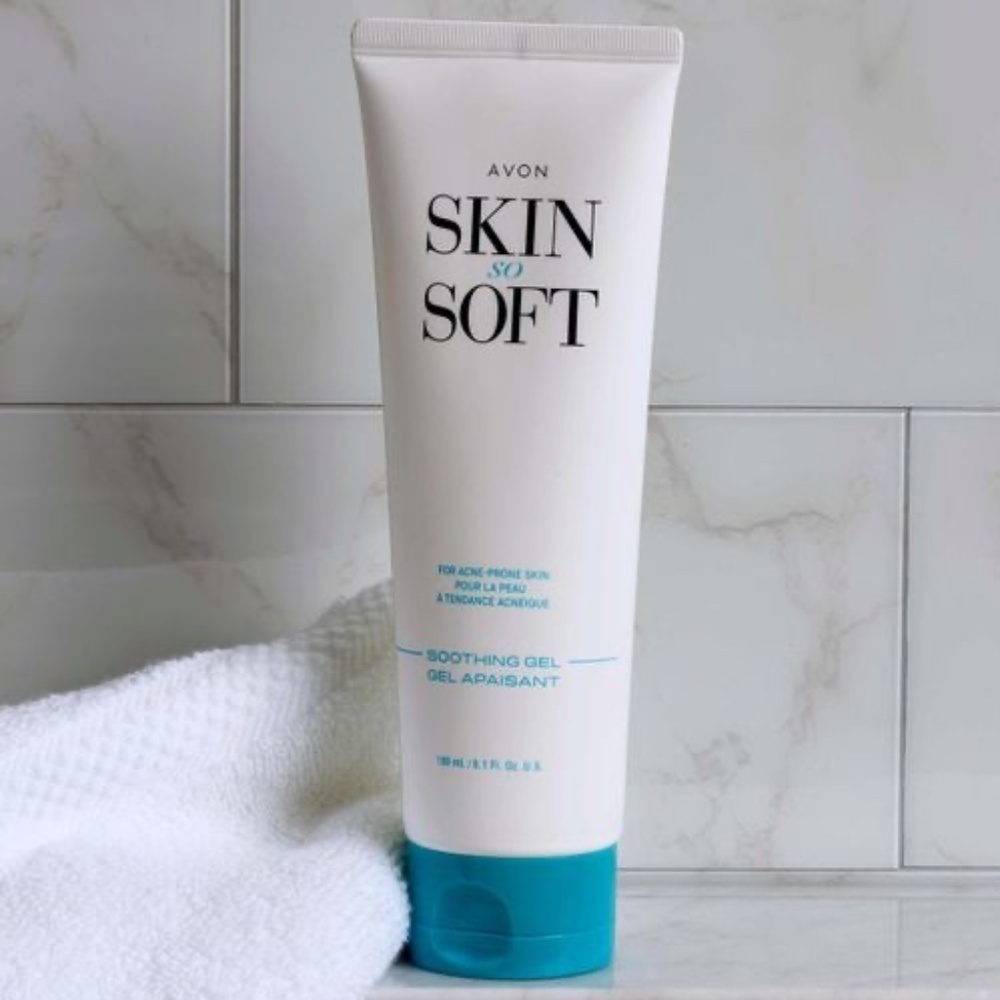 *AVON* Skin So Soft Soothing Acne-Prone Skin Gel 6.1 fl. oz.